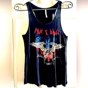 📦 REDUCED! Graphic Tank Top (Black)